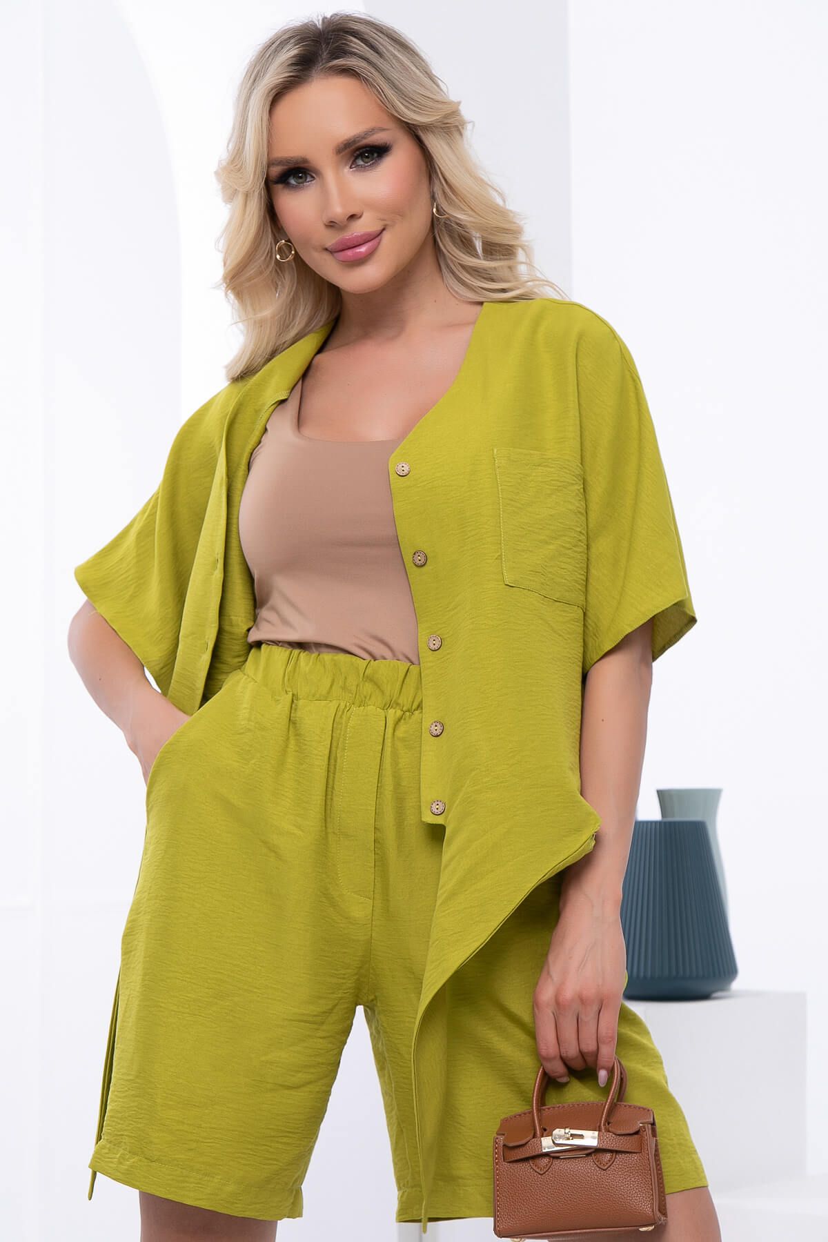 Костюм Камила (горчица) К15411-7М