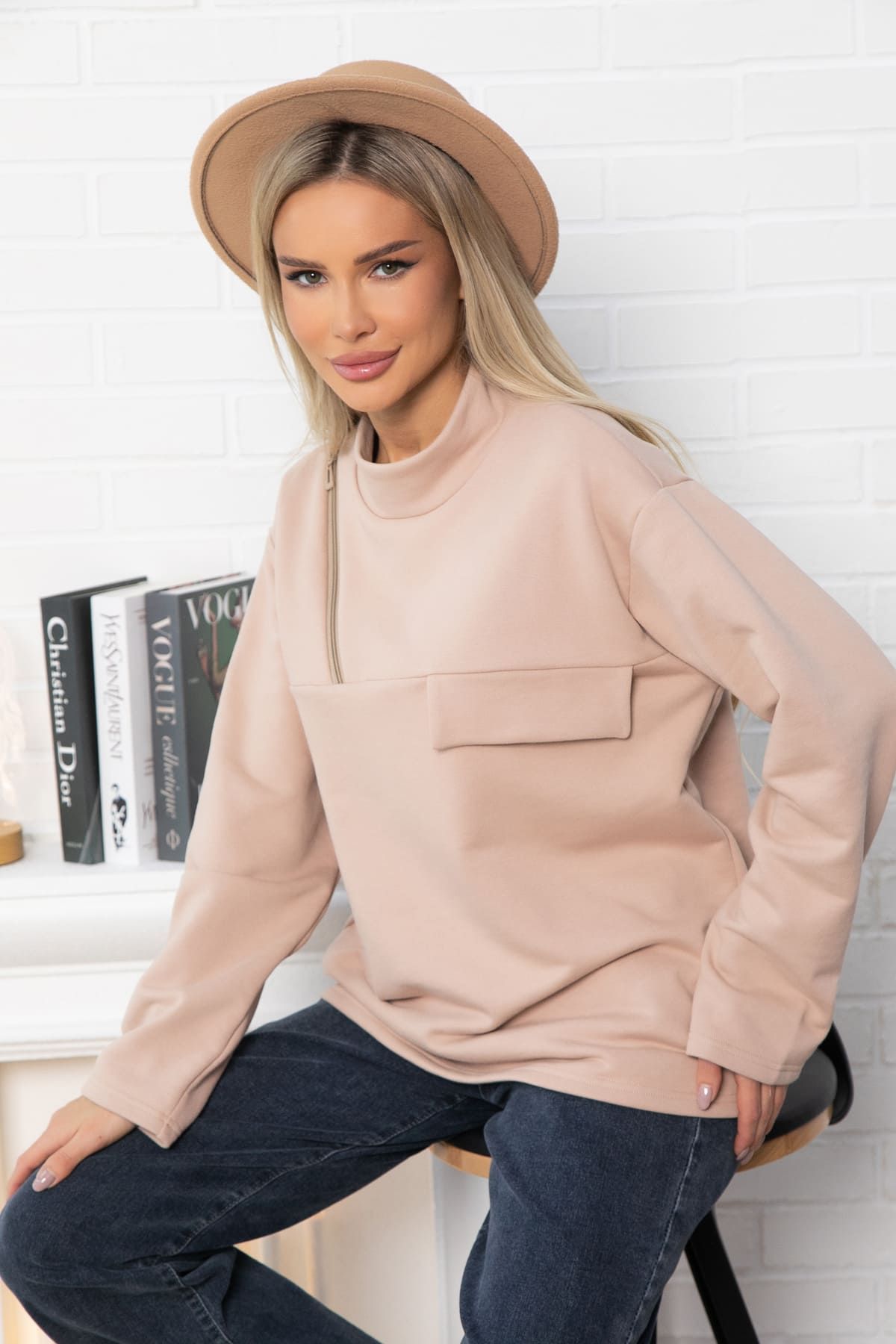 Свитшот Лори (капучино) Б14872-7М