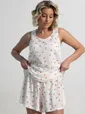 Костюм домашний с шортами Мила (белый) К15212-1М