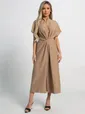 Платье Исландия (коричневое) П15843-30М