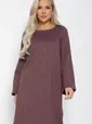 Платье Кейси (баклажан) П12572-10