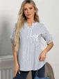 Блуза Сальма (белая/полоска) Б15538-4М