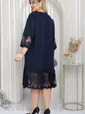 Платье Камея (синее) П12248-3