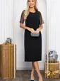 Платье Первое свидание (черное) П14638-25М