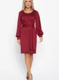 Платье Шарли (бордовое) П15012-18М