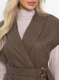 Жилет костюмный Жюлли (шоколад) Б14488-4М