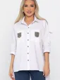Рубашка хлопковая Аристократка НЬЮ (белая) Б14483-10М