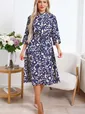 Платье Одиссея (сине-белый) П15881-45М