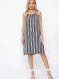 Сарафан Укрась лето! (синее/полоска) П13735-10М