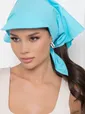 Косынка с козырьком (голубая) КК38
