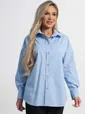 Рубашка хлопковая Рина (голубая) Б15225-53М
