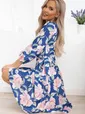 Платье Изабелла (сине-розовое) П13790-45М