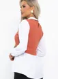 Блуза Жозетта (терракот) Б14738-3М
