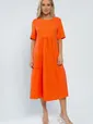 Платье Воздушный поцелуй (оранжевое) П13490-18М