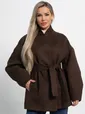 Пальто Мелания (горький шоколад) Б15185-5М