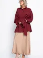Блуза Присцилла (бордовая) Б14949-5М