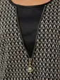 Платье Селин (черно-бежевое) П11301