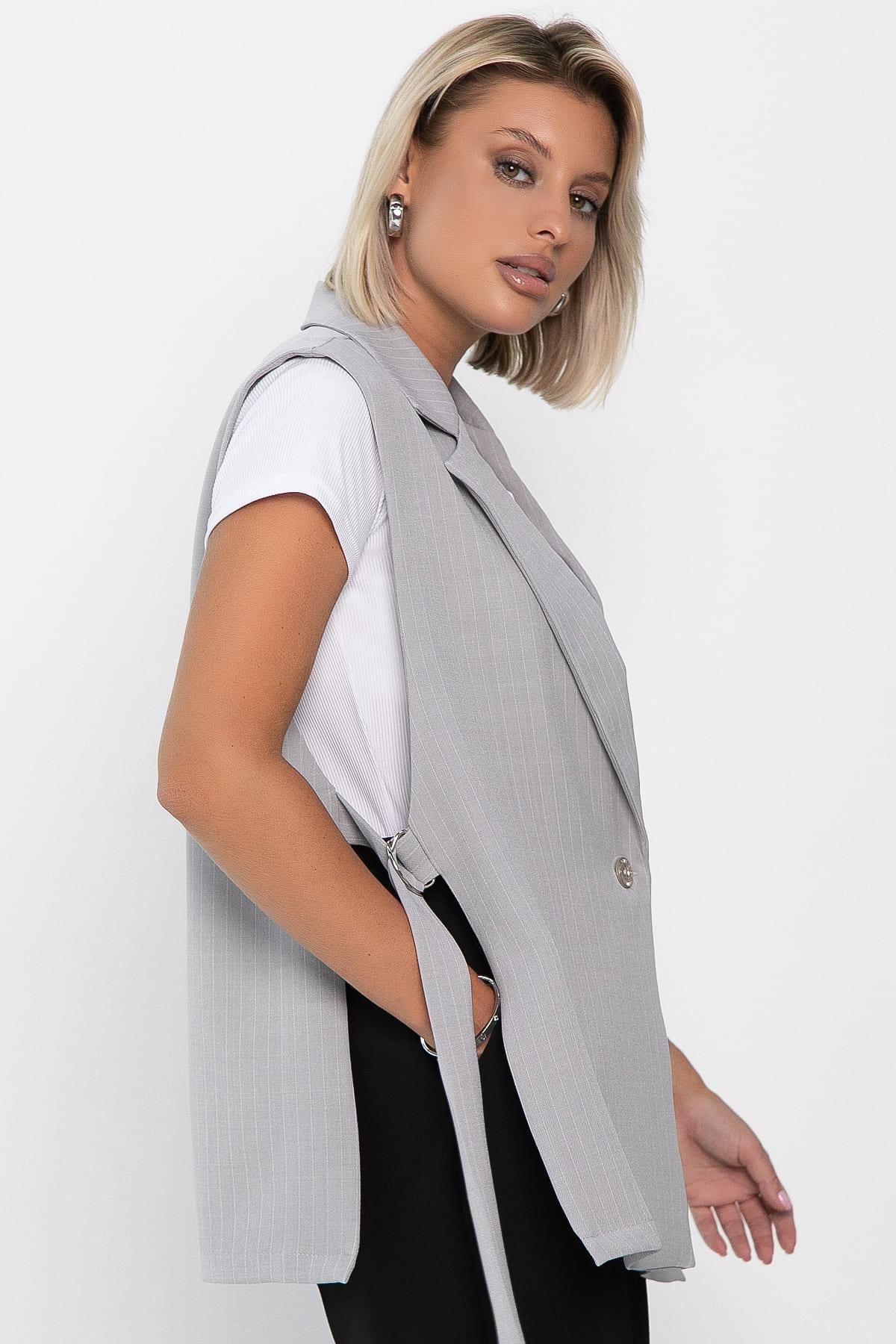 Жилет Рабочий день (серый) Б14213-4М