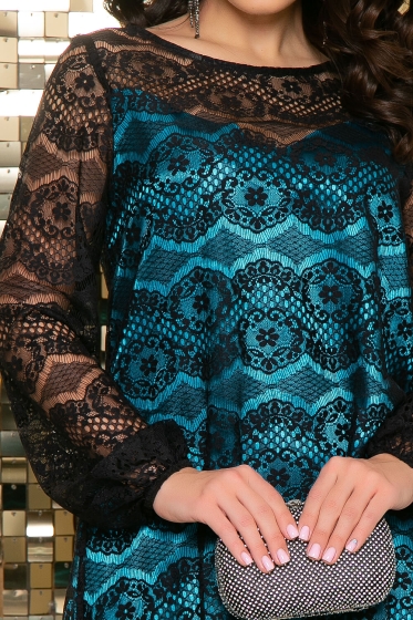 Платье "Валенсия" (аквамарин) П4670