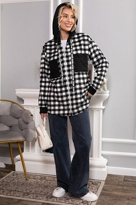 Рубашка Больше чем стиль (серая) Б14660-50М Рубашка Больше чем стиль (серая) Б14660-50М