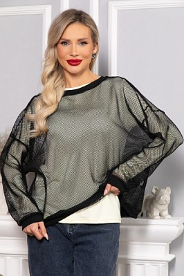 Свитшот Джокер (черно-лимонный) Б14711-5М