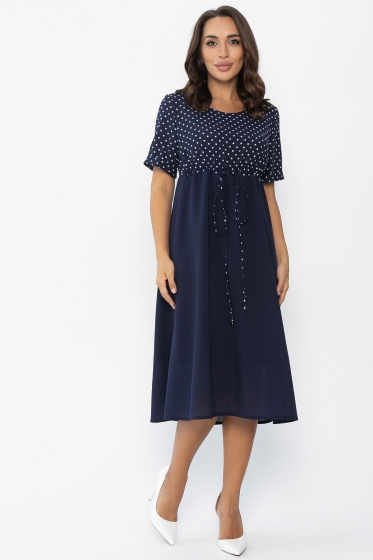 Платье Майя (синее) П13992-3М