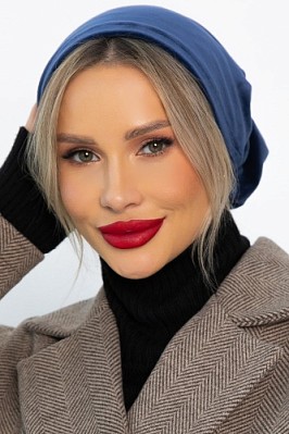 Чалма с резинкой (синяя) ЧР2-23М