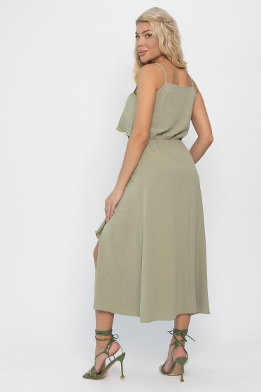 Сарафан Вечер в Сорренто (хаки) П13870-7М