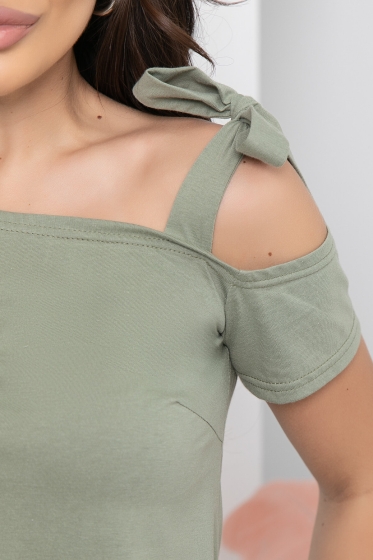 Футболка "Море зовёт" (хаки) Б6084