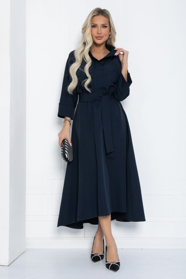 Платье Лорита (темно-синее) П12433-16
