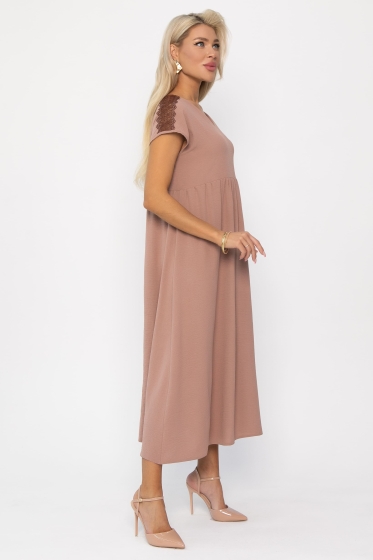 Платье Летние деньки (бежевое) П13650-18М