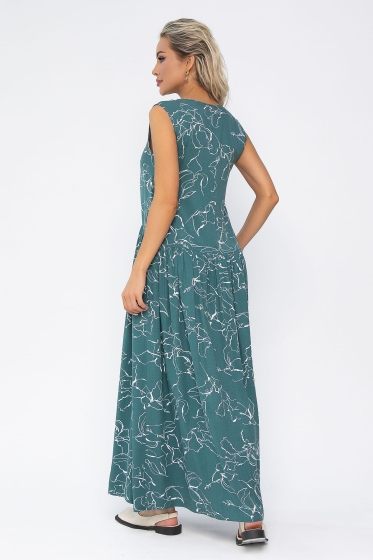 Сарафан Нерея (изумруд) П13570-1М