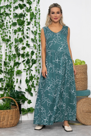 Сарафан Нерея (изумруд) П13570-1М