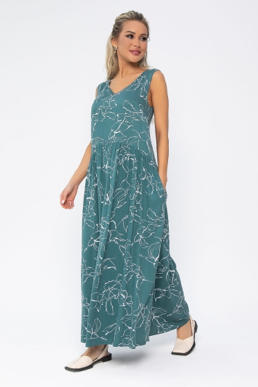 Сарафан Нерея (изумруд) П13570-1М