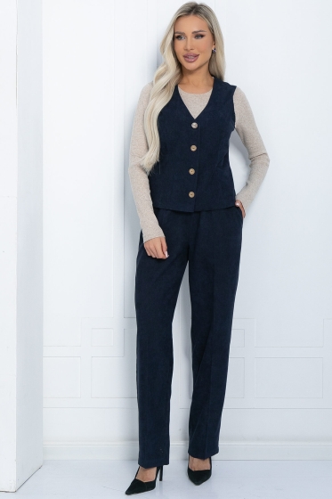 Костюм Леди (индиго) К12255-9