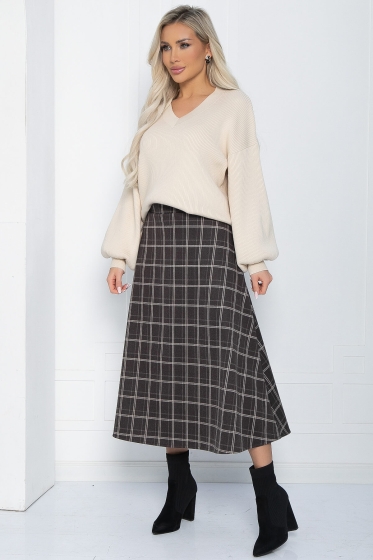 Юбка Дакота (шоколад) Ю12160
