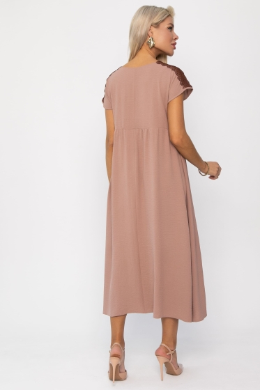 Платье Летние деньки (бежевое) П13650-18М