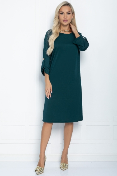 Платье Малибу (изумруд) П11246