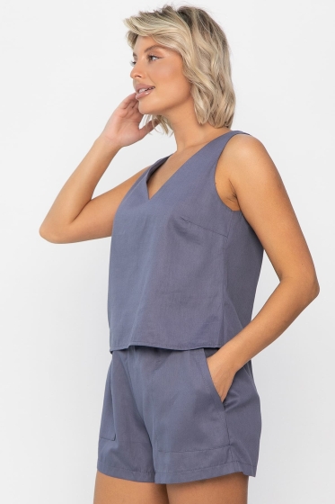 Костюм домашний Мэлл (синий) К14297-22М