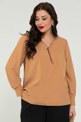 Блуза Свободный вечер (песочная) Б12795-15М