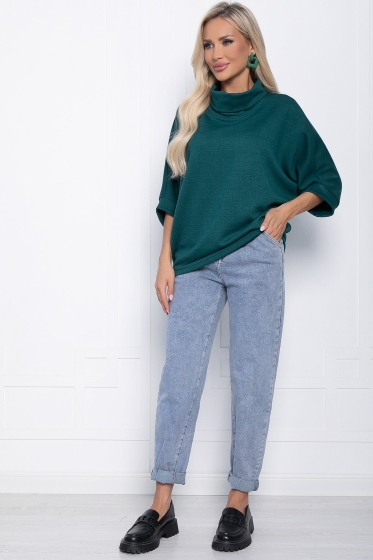 Блуза Барбара (зеленая) Б10986